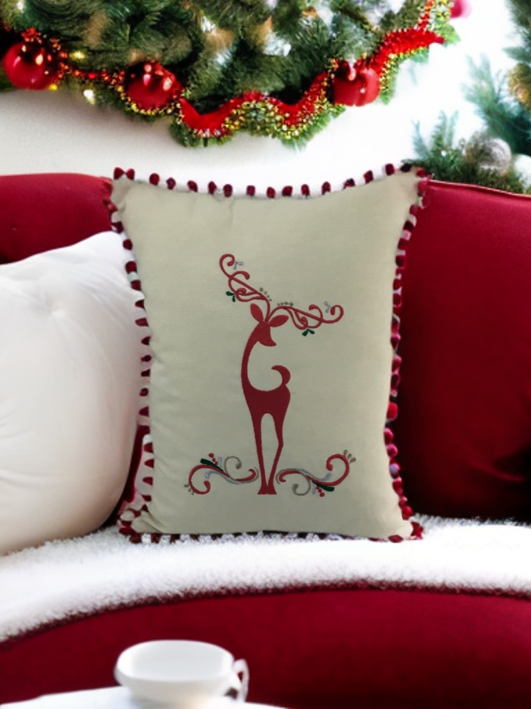 Elegant%20Reindeer%20Dikey%20Kırlent%20Kılıfı